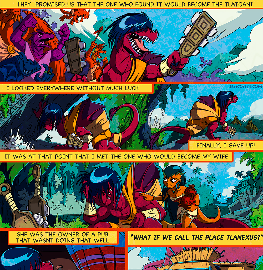 Macoatl - Episode 171, Page 1: The Pitayos 72